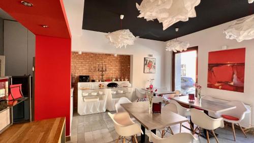 Posezení v ubytování Hotel77