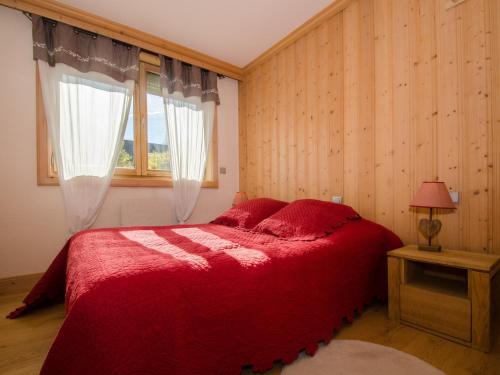 Posteľ alebo postele v izbe v ubytovaní Appartement 3 étoiles proche des pistes à Chamonix avec parking - FR-1-343-163