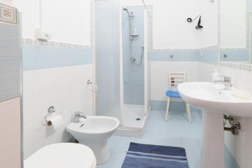 Kylpyhuone majoituspaikassa Casa sul molo