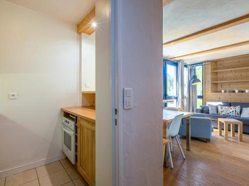 Élégant 3 pièces rénové avec balcon, cœur de Val-d'Isère, proche commodités