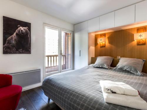 Appartement duplex haut de gamme avec cheminée au cœur de Val-d'Isère, proche des pistes et commodités