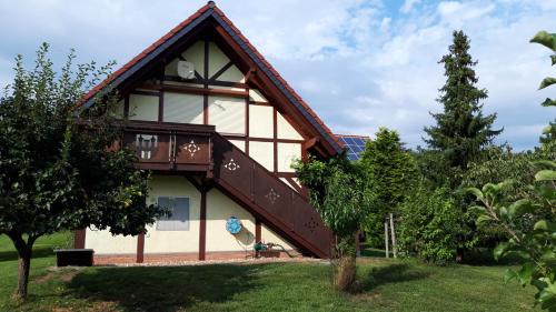 Zahrada ubytování Ferienwohnung zur Saaleaue