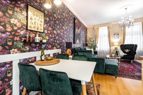 Istumisnurk majutusasutuses Apartment La Fleur