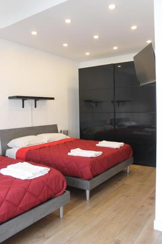 Una cama o camas en una habitación de Casa Helzel