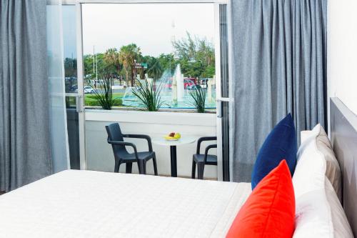 Cama o camas de una habitación en BOK21 - Hotel en Cancun
