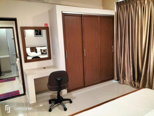 Square One CONDO - Kiribathgoda Kelaniyaにあるベッド