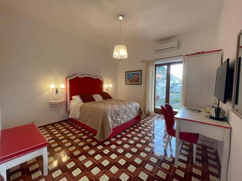 Letto o letti in una camera di Il Canneto