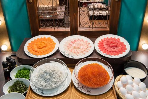 Refeições no ryokan ou nas proximidades