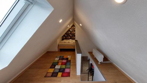Cama o camas de una habitación en Wohnambiente