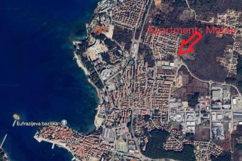 Apartments Matea in Finida Poreč 1km from the beach