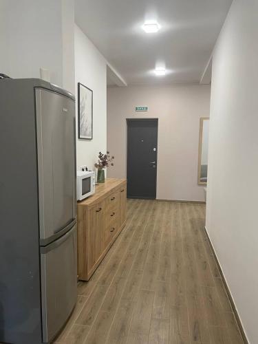 Η κουζίνα ή μικρή κουζίνα στο Hotel Dovha