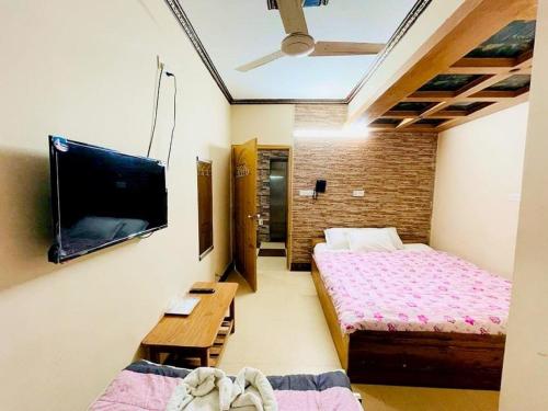 Cama o camas de una habitación en Reem Resort