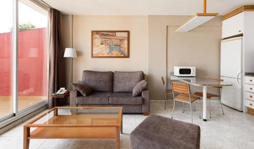 Η κουζίνα ή μικρή κουζίνα στο PARK SEDO Aparthotel