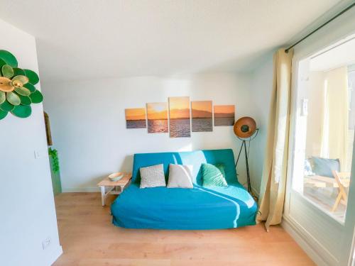 Posteľ alebo postele v izbe v ubytovaní Splendide appartement GOLDEN HOUSE vue LAC et montagne