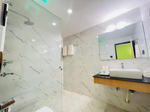 Koupelna v ubytování Hotel Aikawa