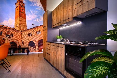 Cucina o angolo cottura di PALAZZO RISTORI