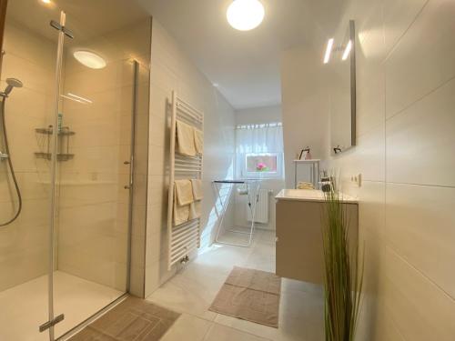 Koupelna v ubytování Hotel & Wirtshaus Hödl-Kaplan