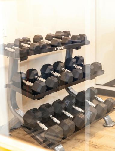Fitness centrum a/nebo fitness zařízení v ubytování Quality Inn Winslow I-40