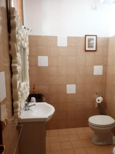 Ett badrum på Casa Moren Apartment