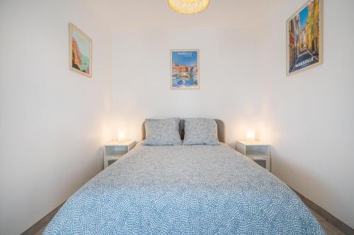 Photo de la galerie de l'établissement Bel appartement épuré et minimaliste pour 4 pers à Marseille, à Marseille
