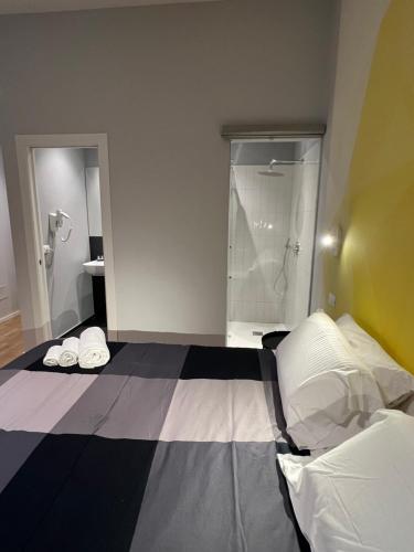 Cama o camas de una habitación en Terrazza Sangiuliano