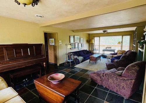 Bar M5 Ranch Stayにあるシーティングエリア