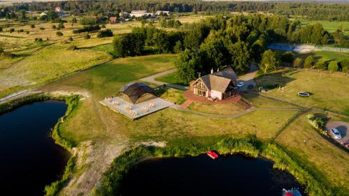 Naturlandskabet i nærheden af landstedet