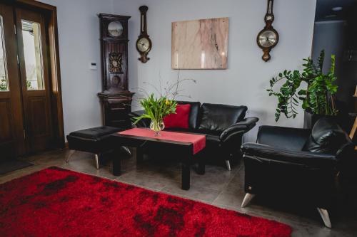 Χώρος καθιστικού στο Hotel nad morzem- Art-Pension