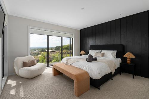Katil atau katil-katil dalam bilik di Seaside Bliss@Mt Martha
