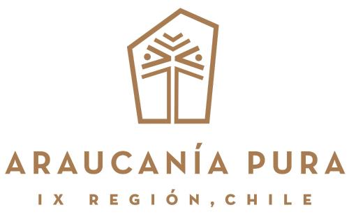 a logo for a fusion cuisine restaurant in akureyri at Araucanía Pura in Malalcahuello