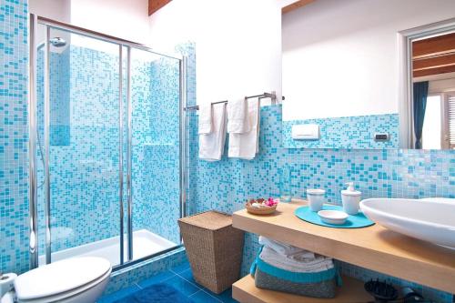 A bathroom at SARI CASA VACANZE