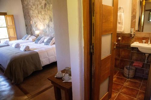 Letto o letti in una camera di CasaCalma Hotel Boutique