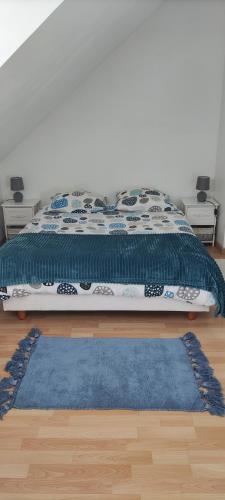 Posteľ alebo postele v izbe v ubytovaní Chambre d'hôte