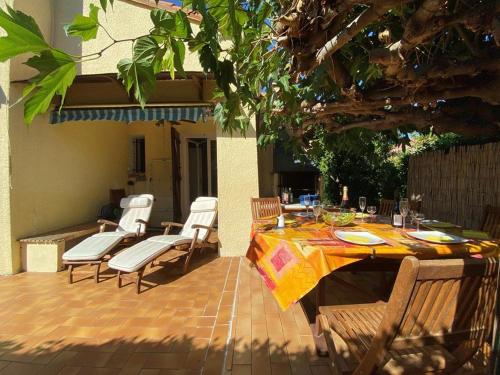 Villa Climatisée - 4/6 Pers - Jardin/Terrasse - Wifi - Argelès-sur-Mer - FR-1-388-179