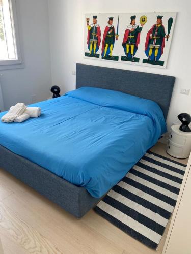 Een bed of bedden in een kamer bij Casa Virgilio 82
