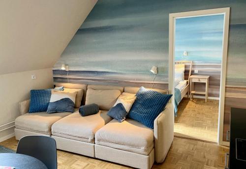 Posezení v ubytování bedinBERN Aparthotel