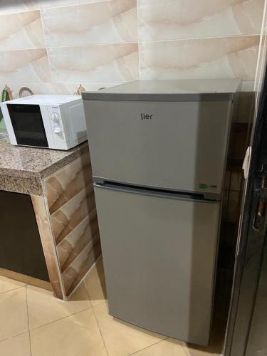 Kuchyň nebo kuchyňský kout v ubytování Mohammed V Airport HOME