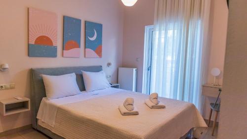 Posteľ alebo postele v izbe v ubytovaní Happiness Luxury Home