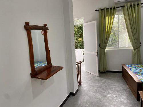 Katil atau katil-katil dalam bilik di Safari Garden Rest Udawalawa