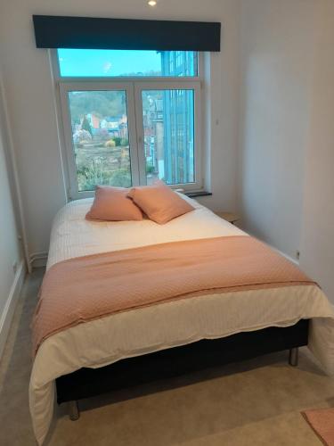 En eller flere senge i et værelse på Airbnb
