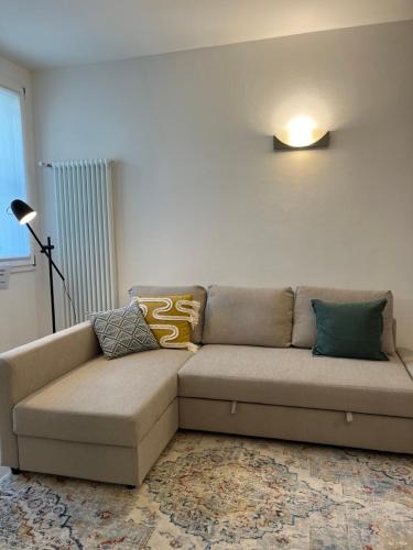 Χώρος καθιστικού στο Domus Silvana Apartments