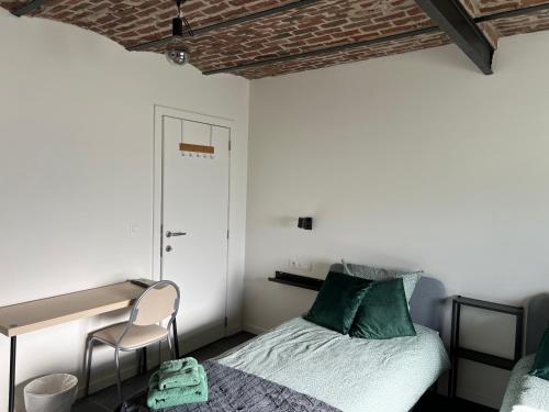 Katil atau katil-katil dalam bilik di Les Cerisettes