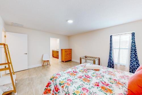 Letto o letti in una camera di Tropical Haven Retreat