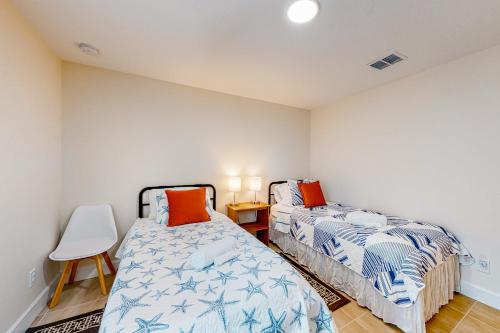 Letto o letti in una camera di Tropical Haven Retreat