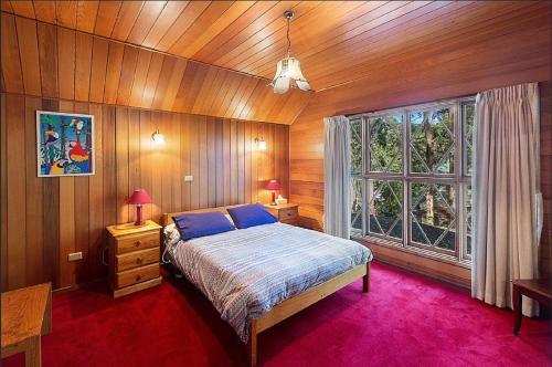 Кровать или кровати в номере Lumi Talo