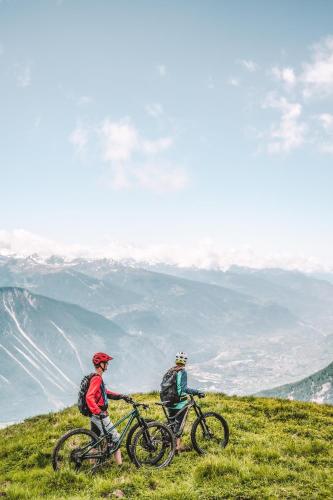 Berbasikal di atau sekitar Thermal Hotels & Walliser Alpentherme Leukerbad