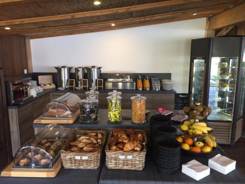 Eten bij of ergens in de buurt van het hotel

