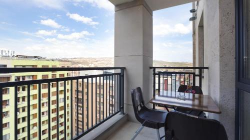 Balkoni atau teres di Apart-hotel on Koghbatsi 16