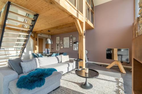 Coin salon dans l'établissement Buytenplaats Villa 189