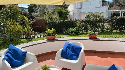 A garden outside Casa de la Luna